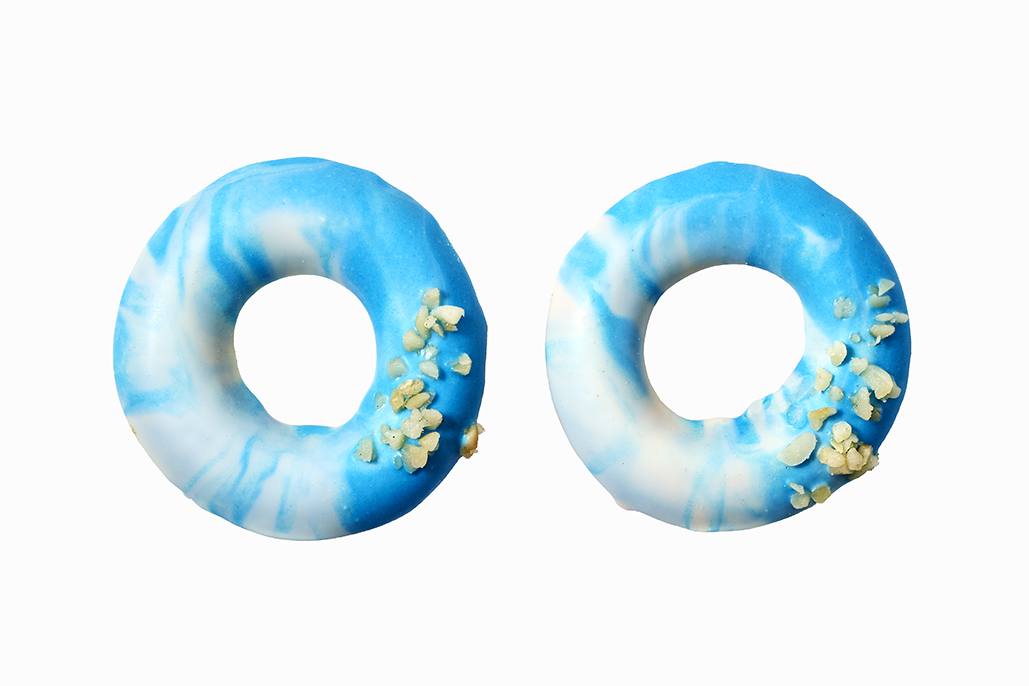 雪降るおらふくんのドーナツ